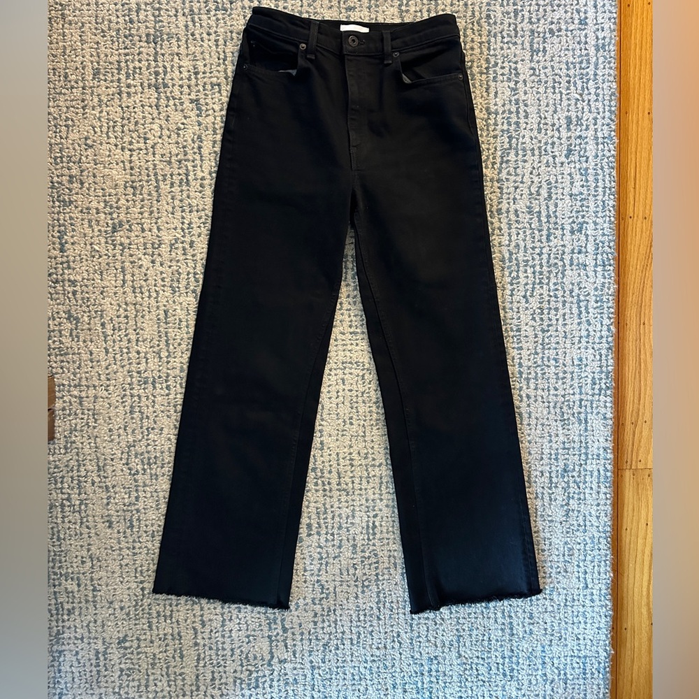 Askk NY Cropped Wode Leg Jean size 26